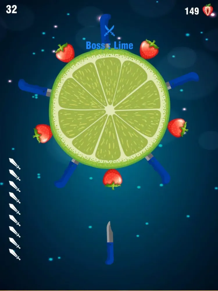 Capturas de pantalla de Fast Knife - Hit To Cut Fruit iPad 