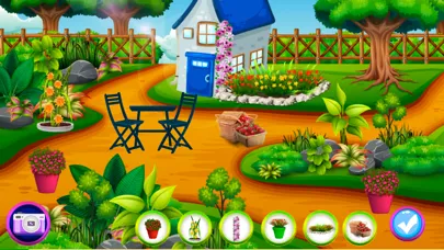 Captures d'écran de Flower Garden Decorator Game
