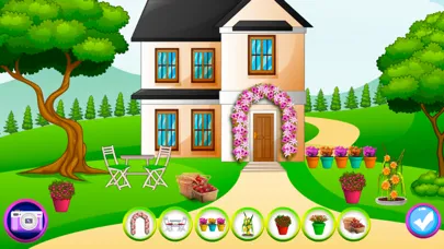 Captures d'écran de Flower Garden Decorator Game