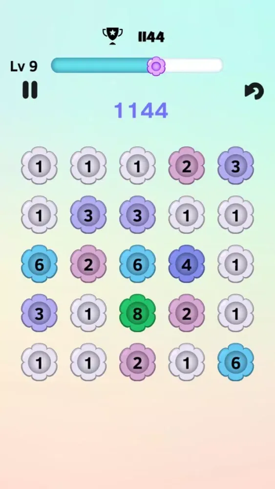 Скриншоты Flower Math
