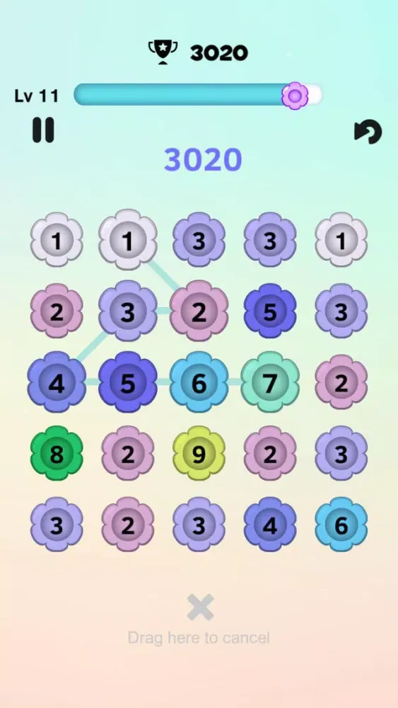 Скриншоты Flower Math