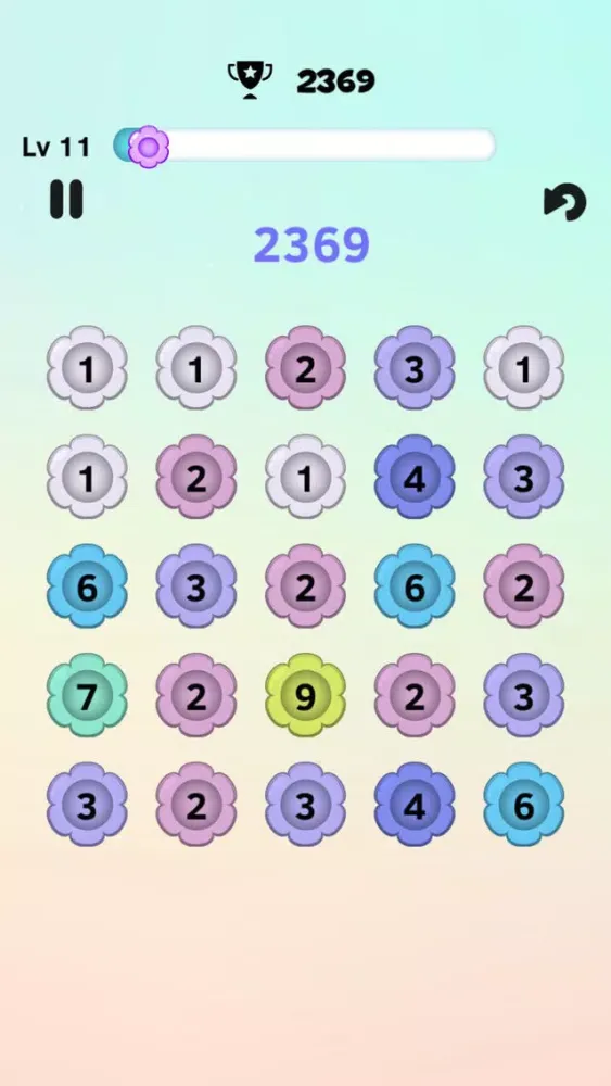 Скриншоты Flower Math