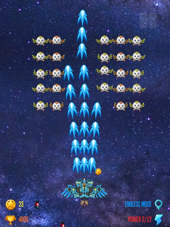 Galaxy Birds - Space Shooting iPad  Ekran Görüntüleri