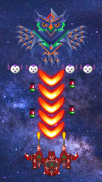 Galaxy Birds - Space Shooting Ekran Görüntüleri