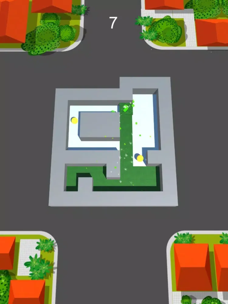 تصاویر Grass Planter - Roll the Grass iPad 
