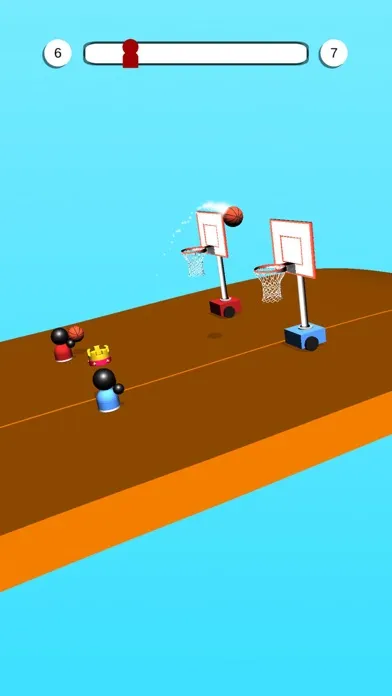 Hoop Runner - Basketball Duels Ekran Görüntüleri