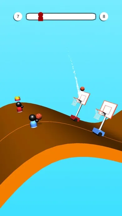 Hoop Runner - Basketball Duels Ekran Görüntüleri