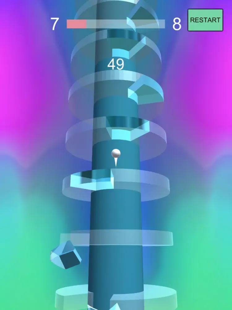 Captures d'écran de Ice Tower Climber - Jump Up iPad 