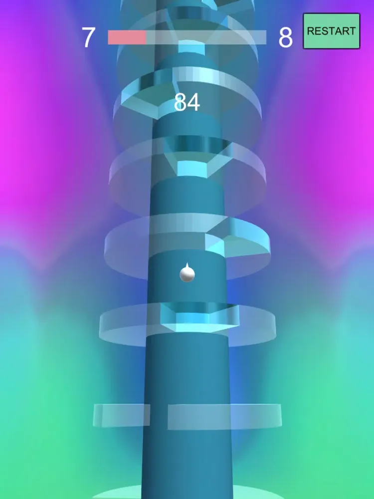 Captures d'écran de Ice Tower Climber - Jump Up iPad 