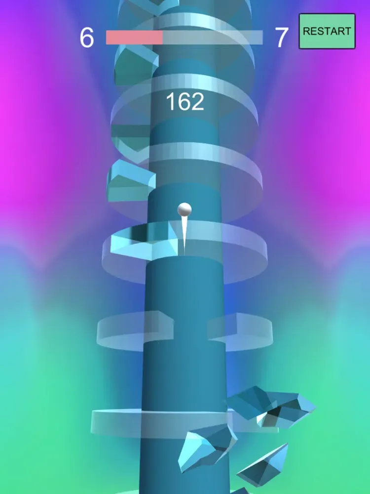 Captures d'écran de Ice Tower Climber - Jump Up iPad 