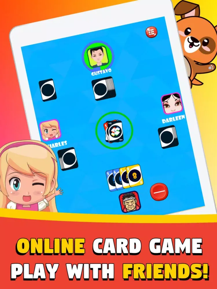 Capturas de tela do Ichi 一 Fun Online Card Game iPad 