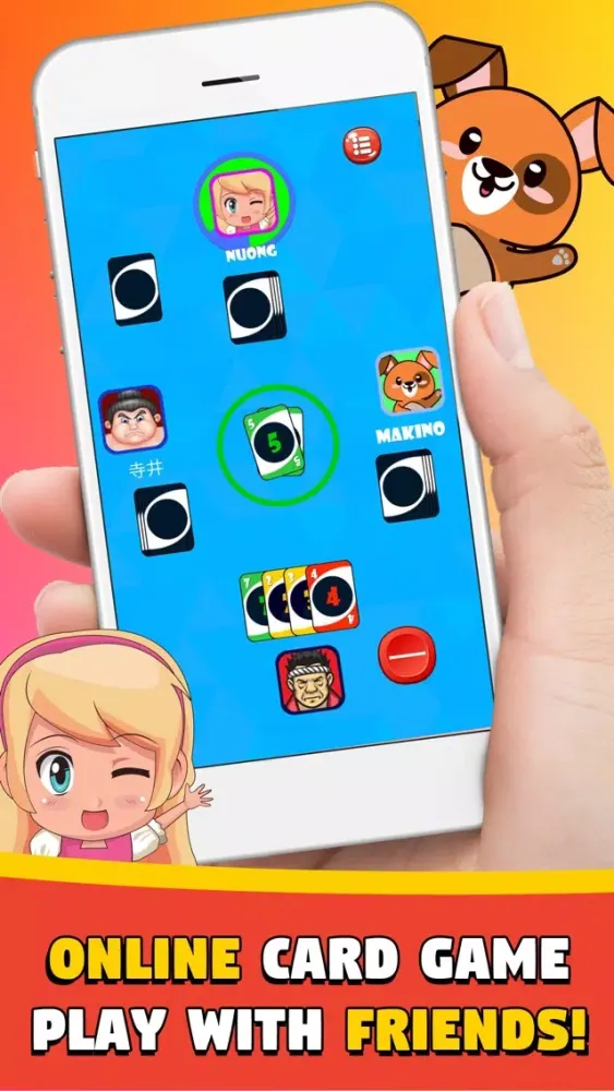Capturas de tela do Ichi 一 Fun Online Card Game