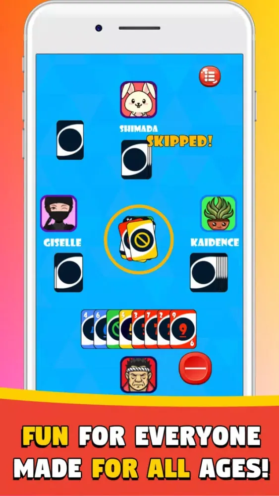 Capturas de tela do Ichi 一 Fun Online Card Game