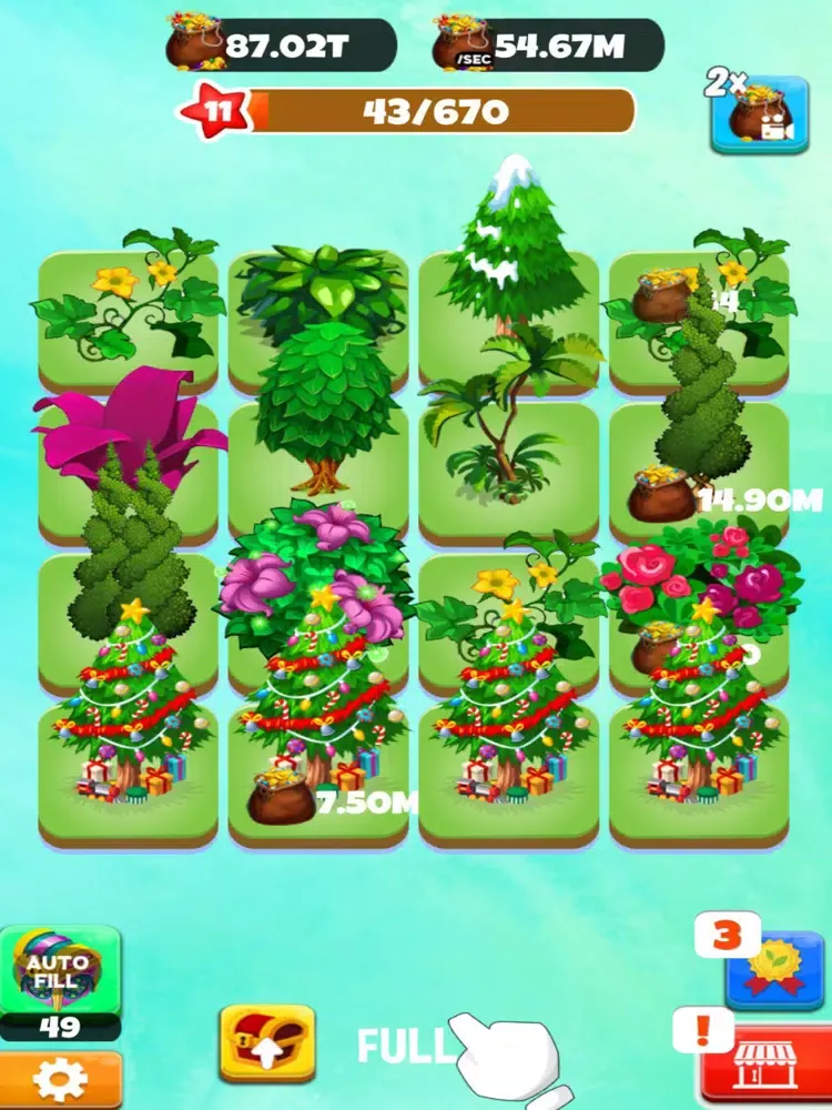 Zrzuty ekranu Idle Gardener iPad 