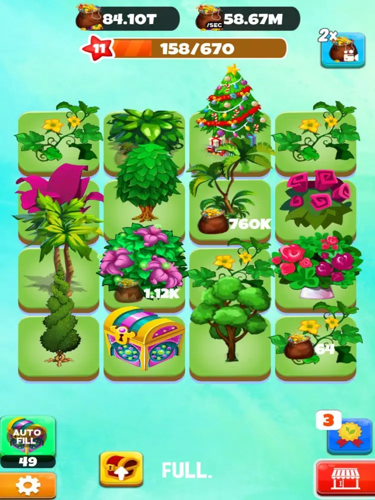 Zrzuty ekranu Idle Gardener iPad 