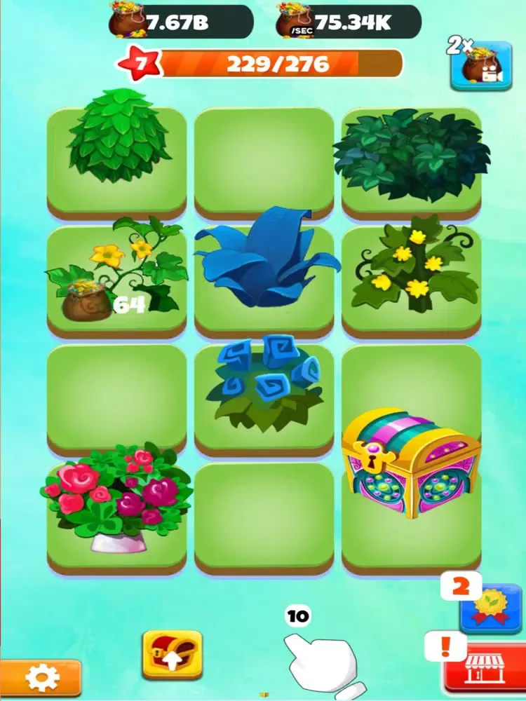 Zrzuty ekranu Idle Gardener iPad 