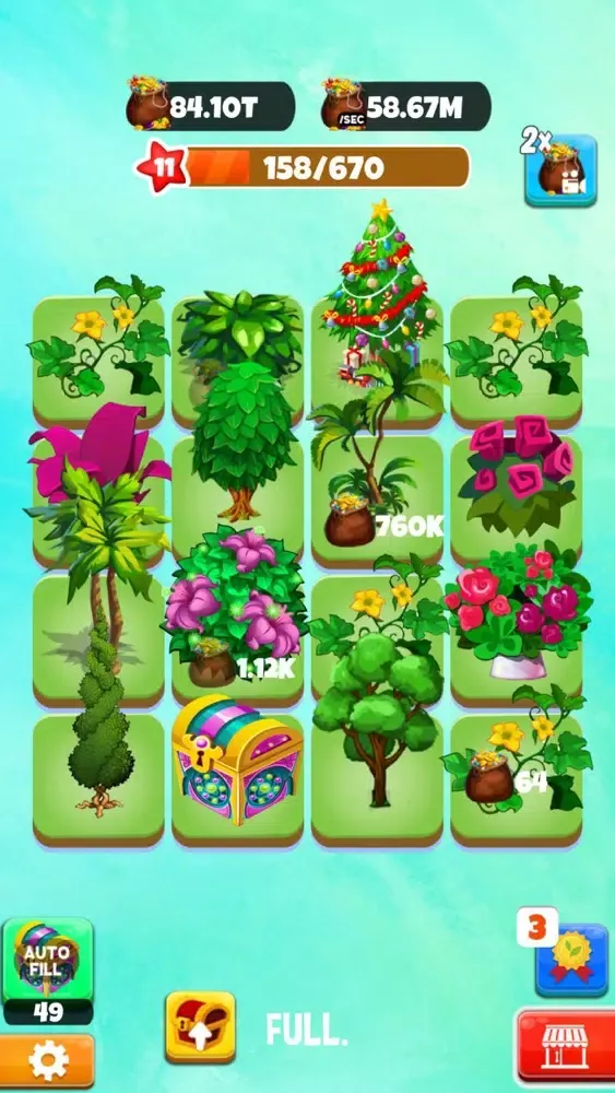 Zrzuty ekranu Idle Gardener