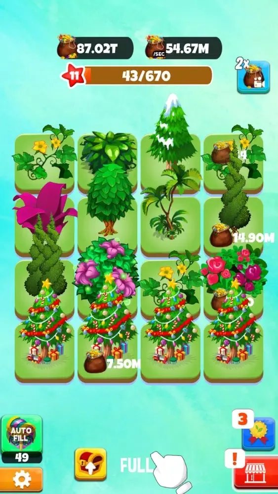 Zrzuty ekranu Idle Gardener