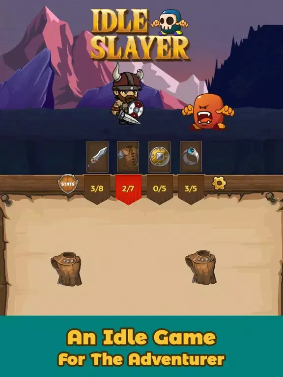 Idle Slayer: Monster Quest RPG iPad 应用截图