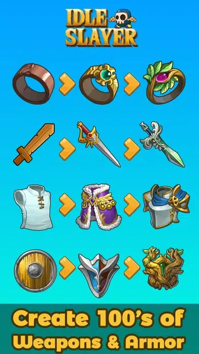 Idle Slayer: Monster Quest RPG应用截图