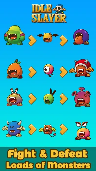 Idle Slayer: Monster Quest RPG应用截图