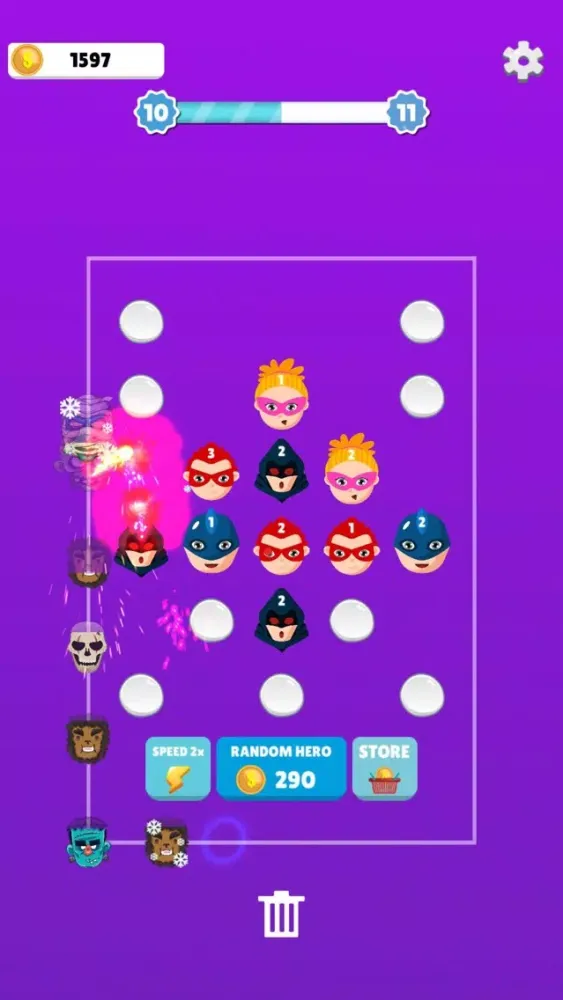 Idle Superheroes Screenshots