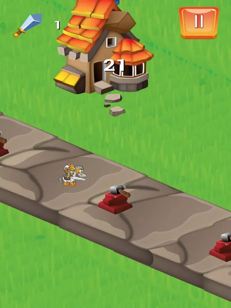 ภาพหน้าจอของ Knight Ride iPad 