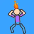 Man on Fire - Physics Game