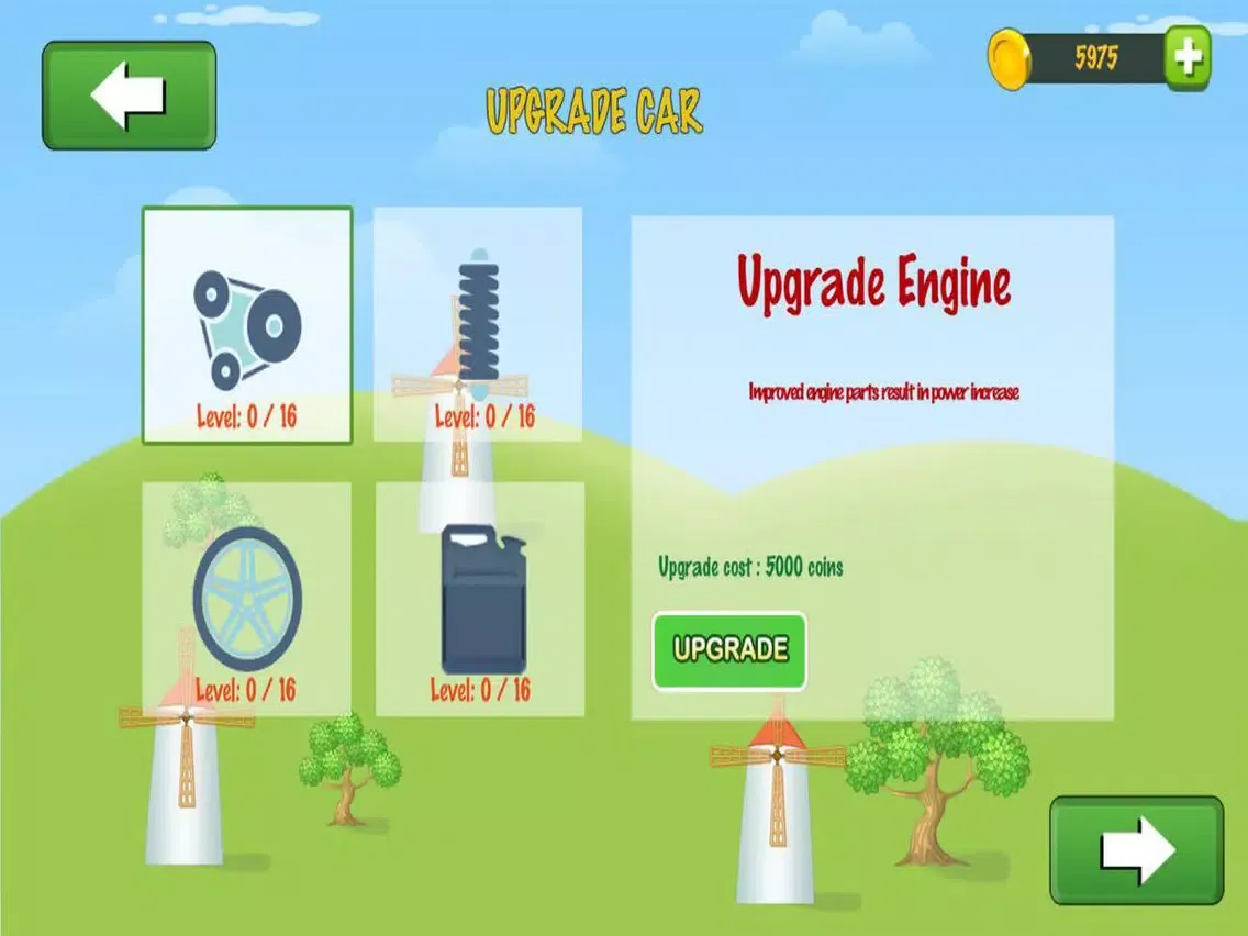 ภาพหน้าจอของ Monster Cars iPad 