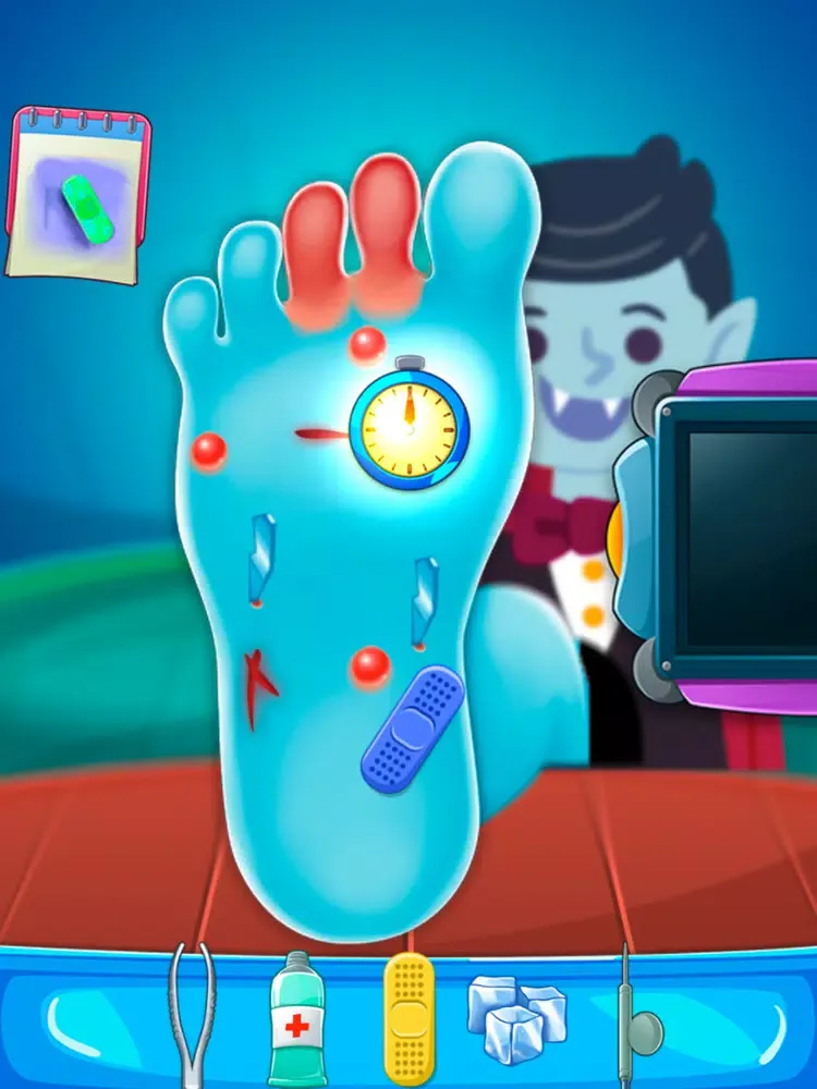 Capturas de tela do DTX - Monster Foot Doctor iPad 