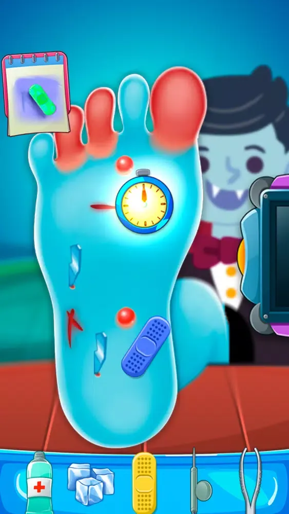Capturas de tela do DTX - Monster Foot Doctor