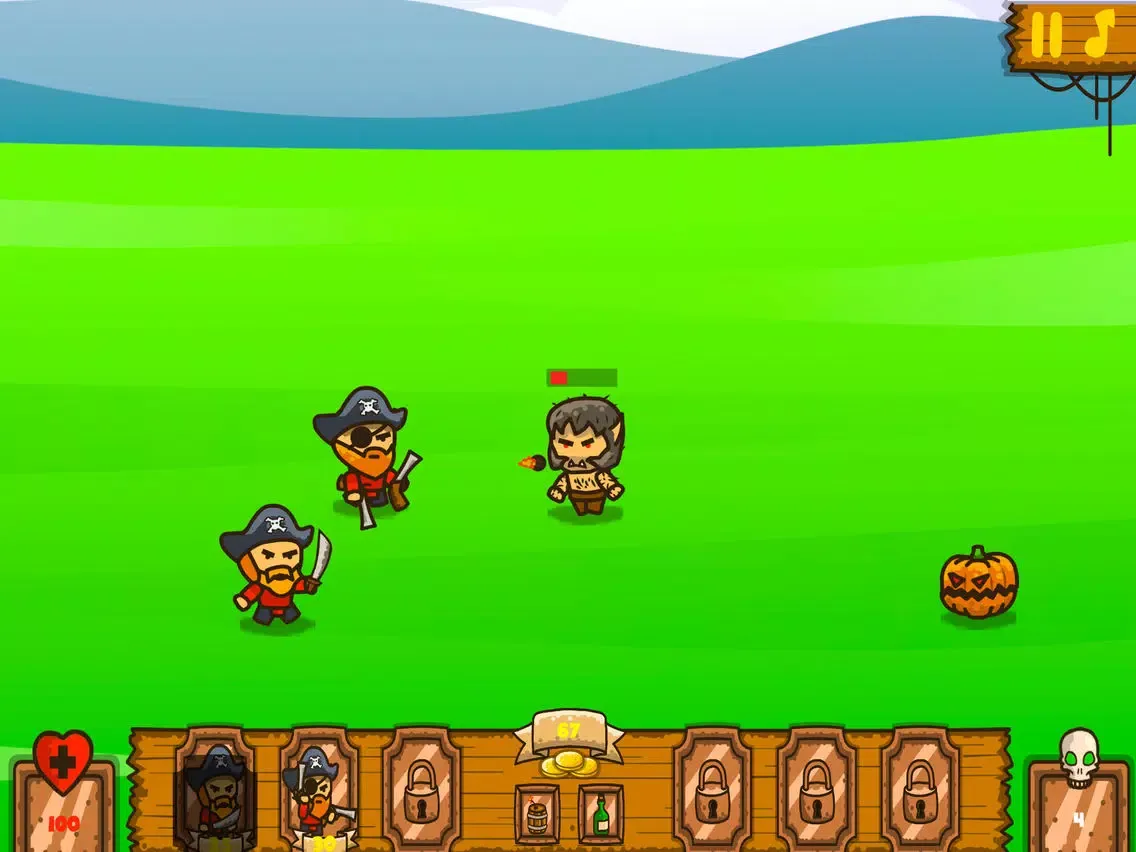 Captures d'écran de Pirate Combat Battle iPad 