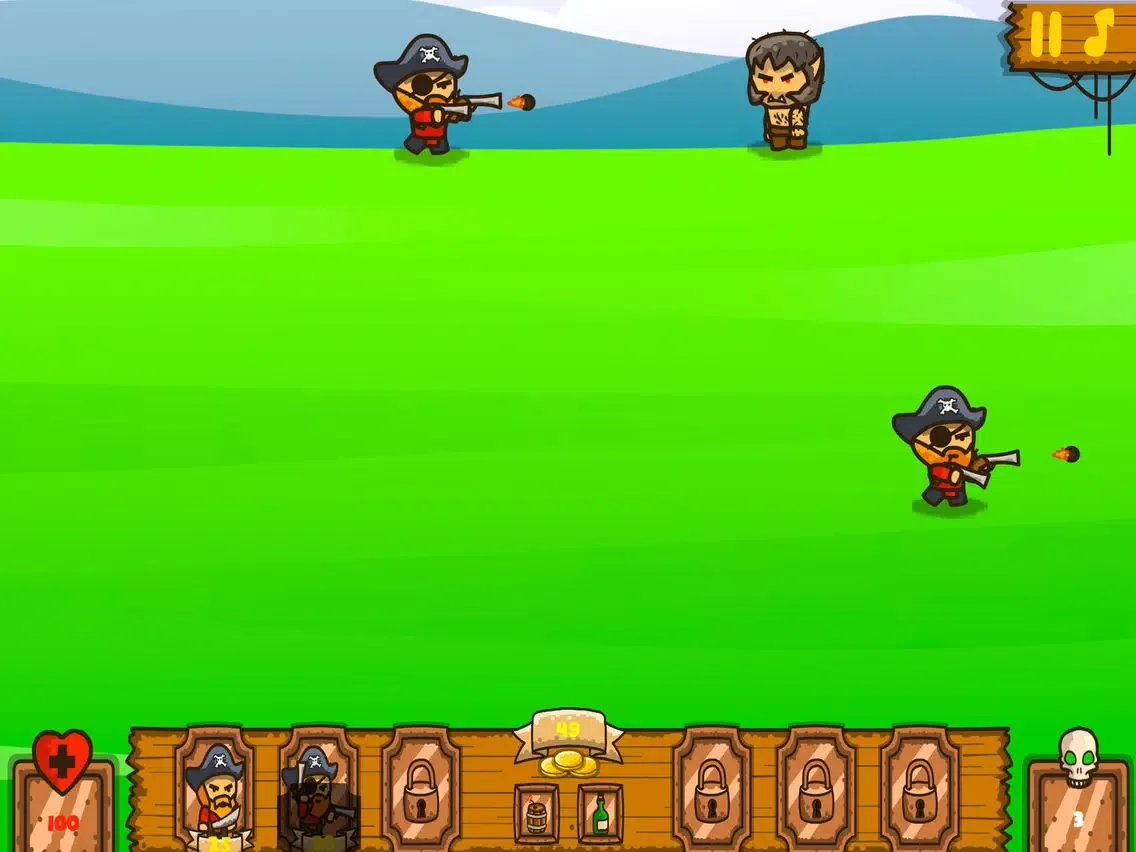 Captures d'écran de Pirate Combat Battle iPad 