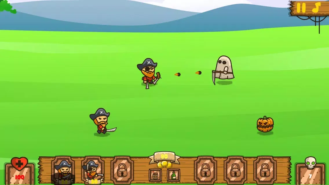 Captures d'écran de Pirate Combat Battle