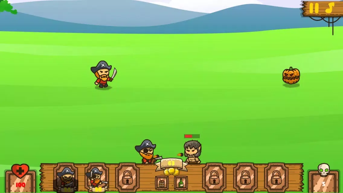 Captures d'écran de Pirate Combat Battle