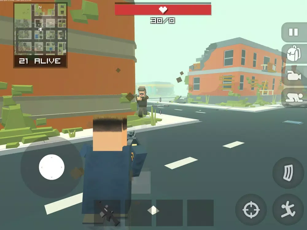 Pixel Battle Royal Shooter Pro iPad  Screenshots