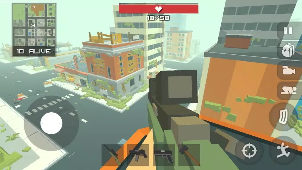 Pixel Battle Royal Shooter Pro Screenshots