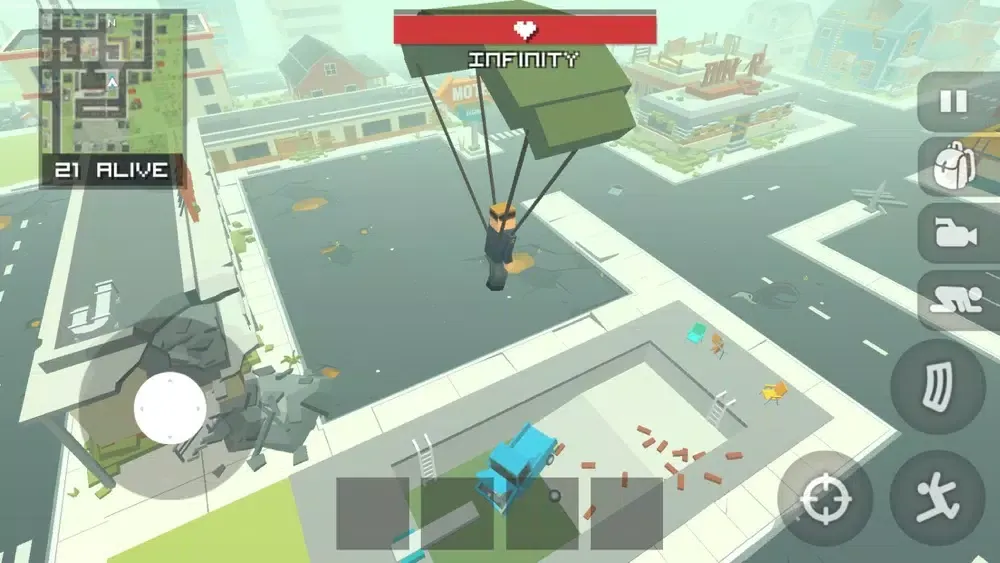 Pixel Battle Royal Shooter Pro Screenshots
