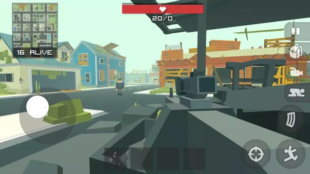 Pixel Battle Royal Shooter Pro Screenshots