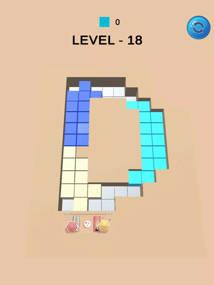 Pool Puzzle - Fill With Water iPad  Screenshots