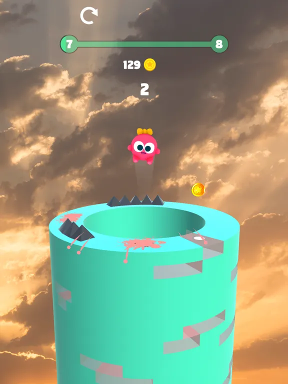 Rescue Jump - Tower Puzzle iPad  Screenshots