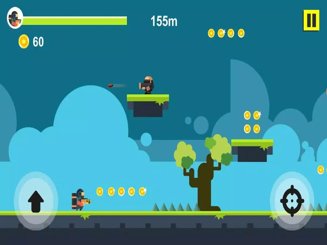 Tangkapan layar Rocket Fire iPad 