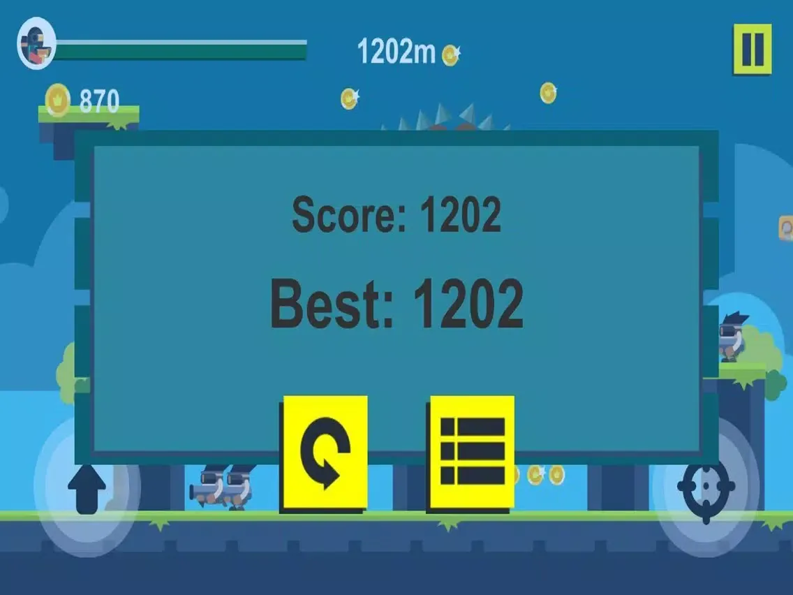 Tangkapan layar Rocket Fire iPad 