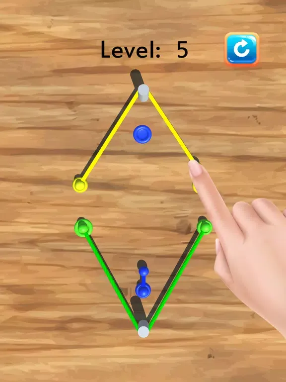 Rope Connect - Swirl & Click iPad  سکرین شاٹس