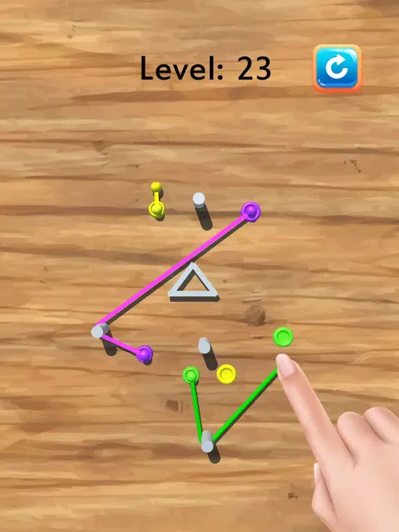 Rope Connect - Swirl & Click iPad  سکرین شاٹس