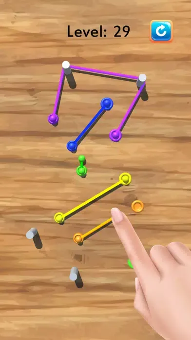 Rope Connect - Swirl & Click سکرین شاٹس