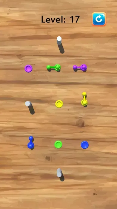 Rope Connect - Swirl & Click سکرین شاٹس
