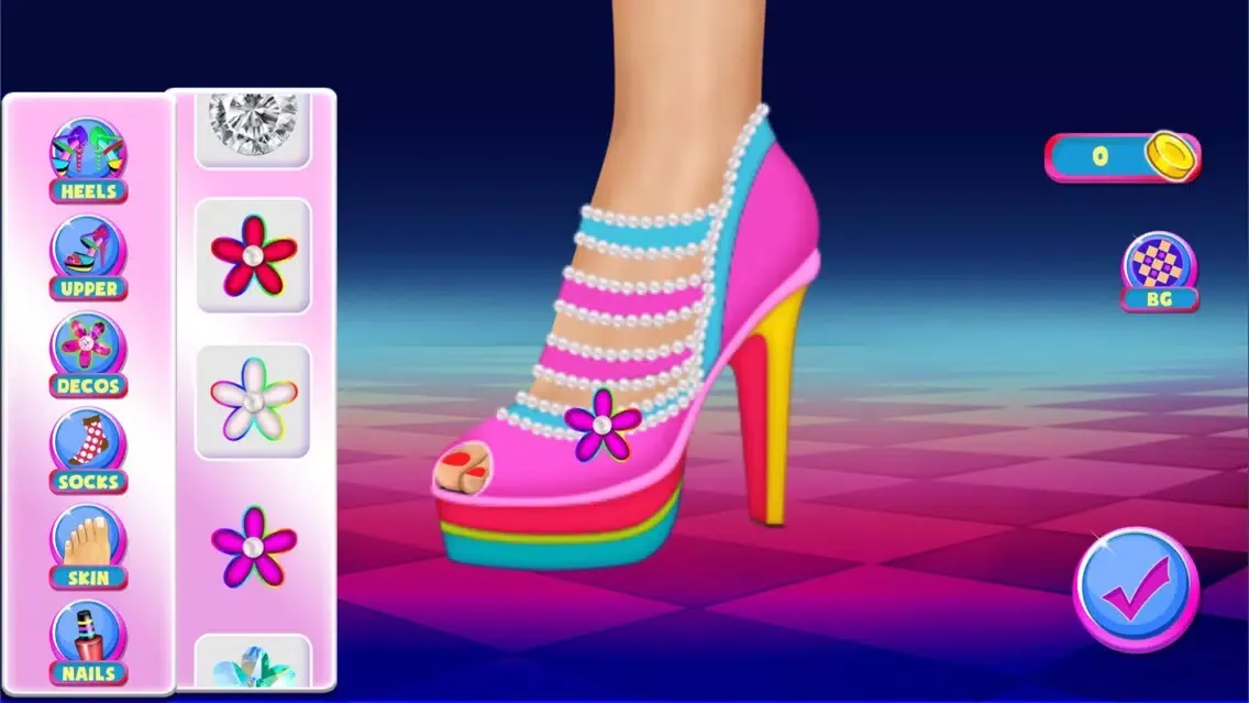 Capturas de pantalla de Fashion Shoe Designer