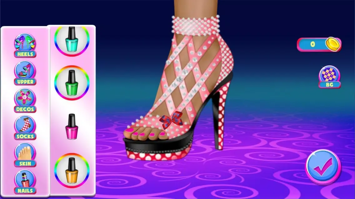 Capturas de pantalla de Fashion Shoe Designer