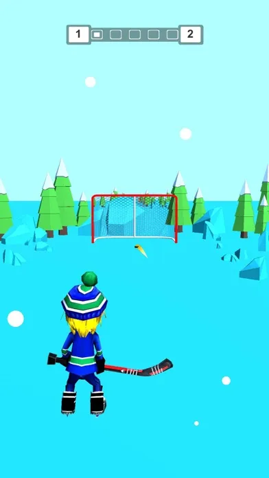 Capturas de tela do Slap Shot Hockey Tricks 3D